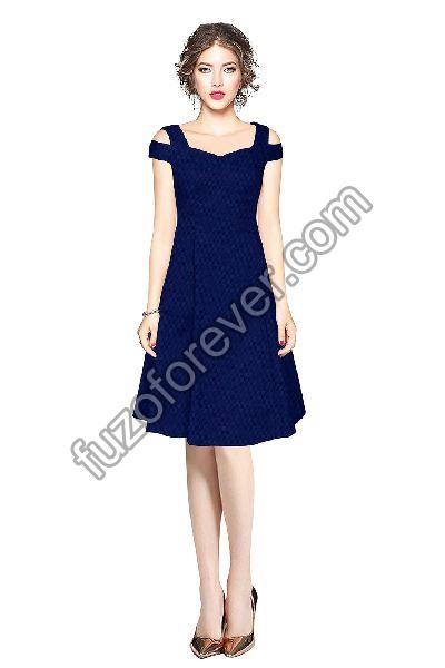 Blue Isha 205 Designer Dress