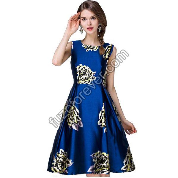 Eva Navy blue Dresses