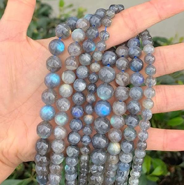 Labradorite Beads Mala