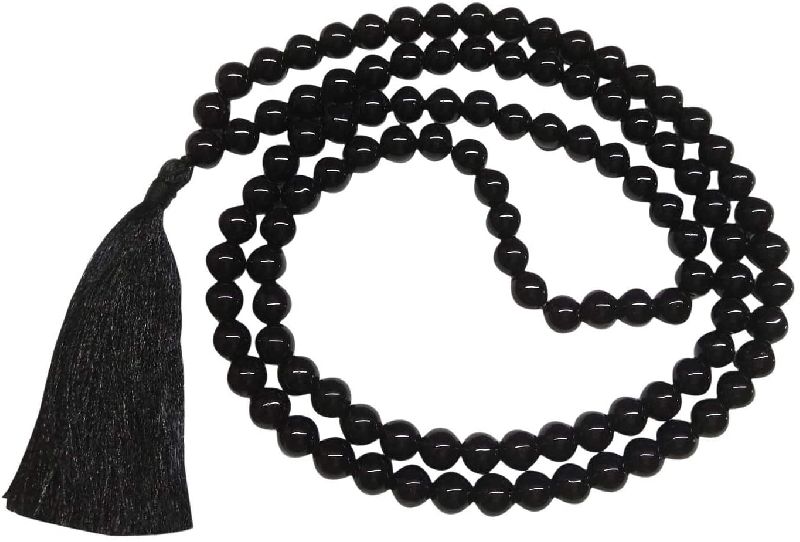 Obsidian Beads Mala