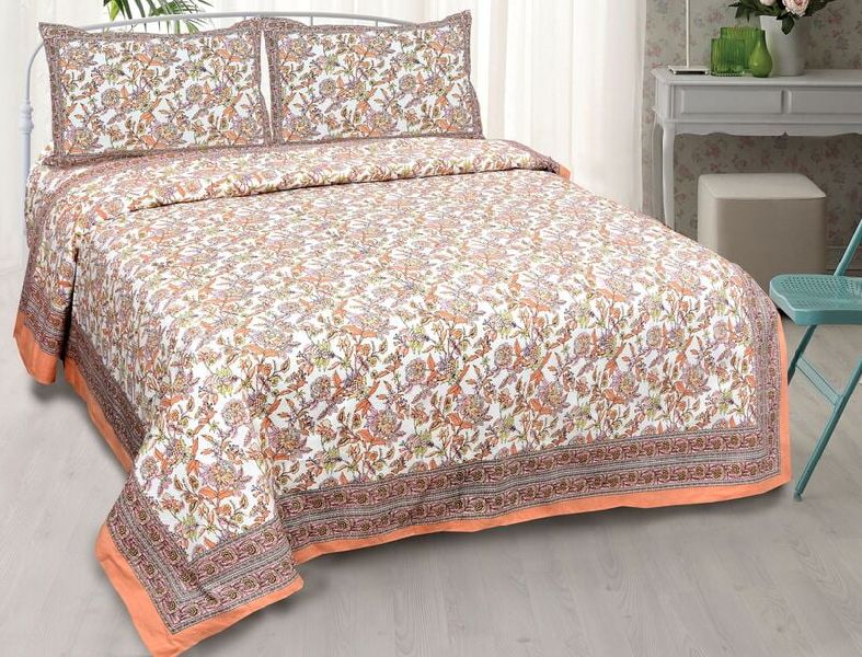 Ethnic Jaipuri Double Bedsheet