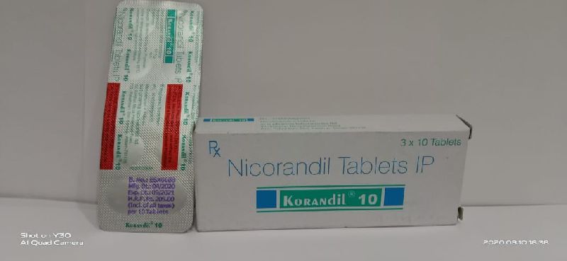 Korandil 10 Tablets