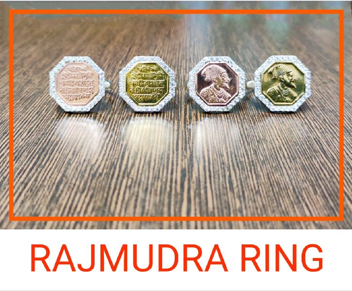 925 Sterling Silver Shivaji Maharaj Rings