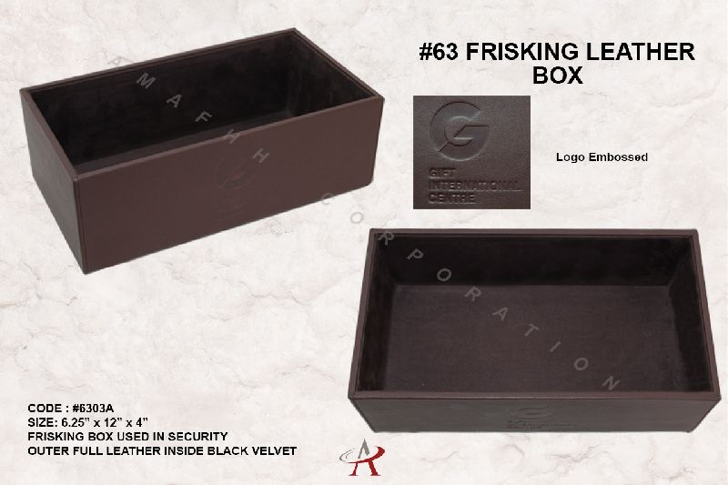 Frisking Leather Box