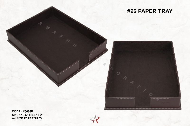 Leatherette A4 Paper Box