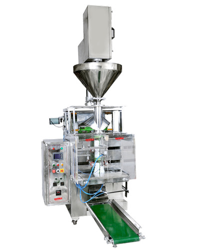 Auger Filler Fully Pneumatic Pouch Packing Machine (Collar Type) (For Powder)