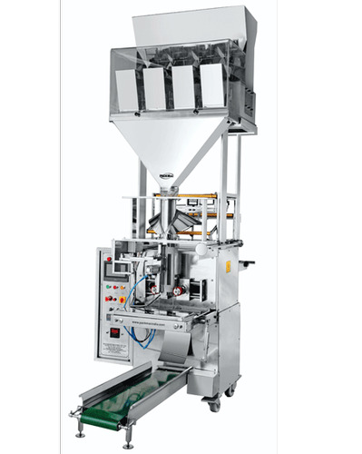 Four Head Weigher Fully Pneumatic Pouch Packing Machine (Collar Type)