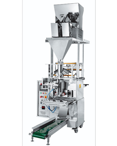Two Head Weigher Fully Pneumatic Pouch Packing Machine (Collar Type)