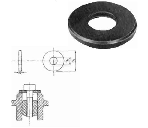 Clamping Plain Washer