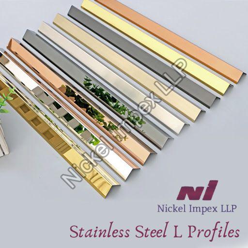 L Shaped Stainless Steel Profile
