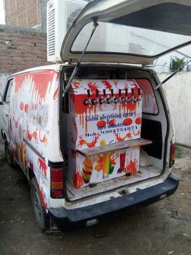 Mobile Van Soda Vending Machine