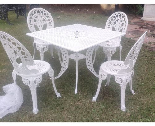 Aluminum Table Chair Set