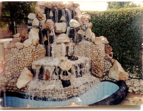 Stone Waterfall Fountain
