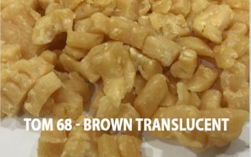 TOM 68 Brown Translucent Soap Noodles