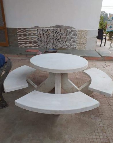 RCC Garden Bench And Table