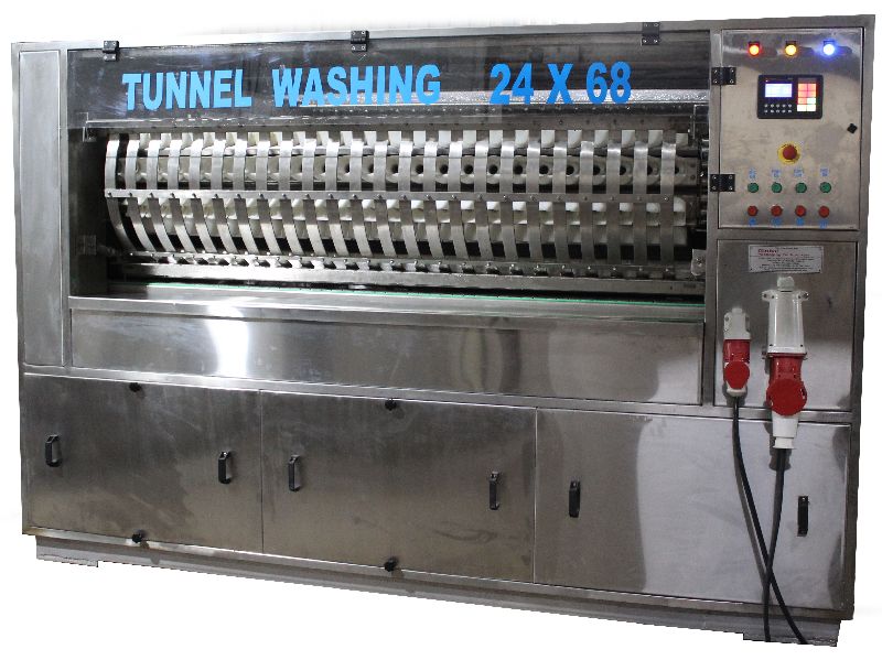 Automatic Tunnel Type Bottle Washing Machine
