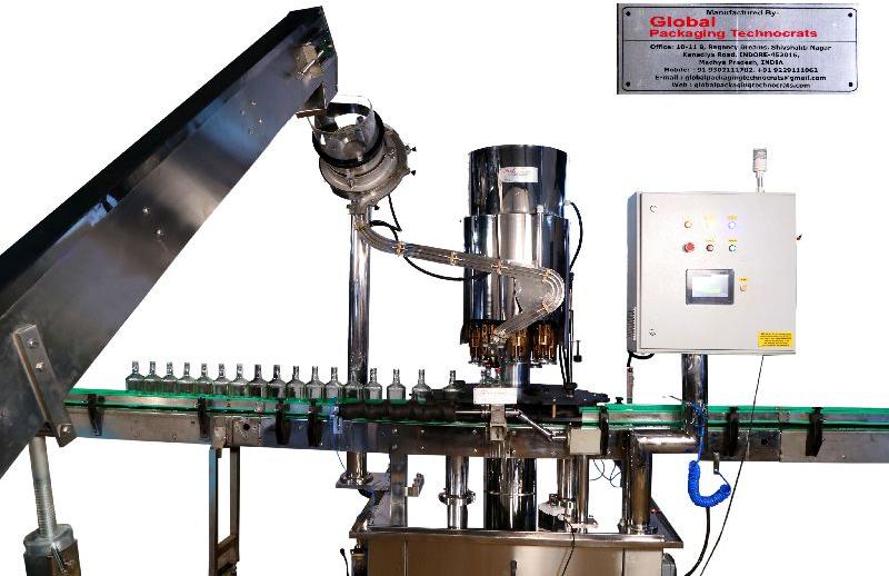 Fully Automatic Bottle Cap Sealing Machine