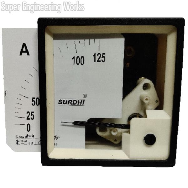 SR-96AS for 96X96 Sq.mm Analogue Ammeter (With Slider Dial)