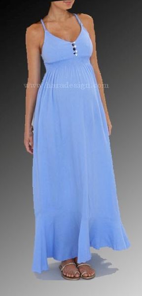 Long Ankle Gown with Straps
