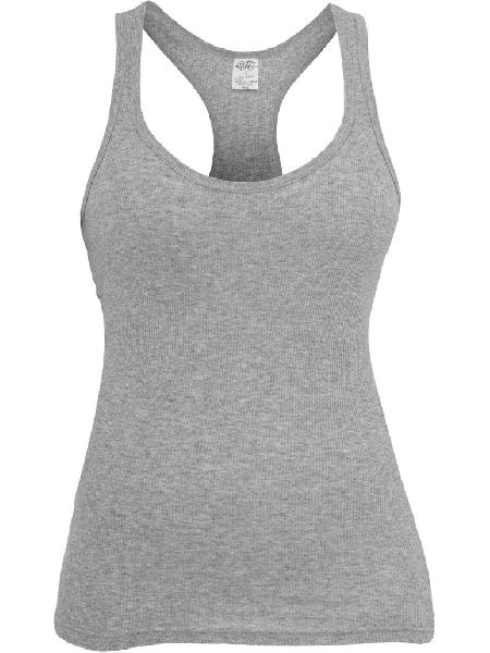 Yoga Vest Top with Rib Back