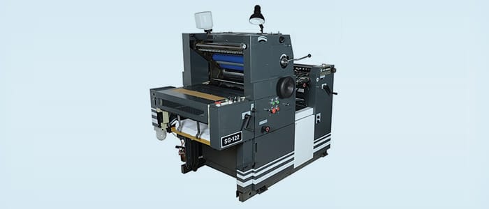 Two Colour Non Woven Bag Printing Machine
