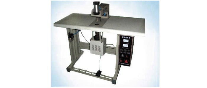 Ultrasonic Spot Welder For Handle Attachment