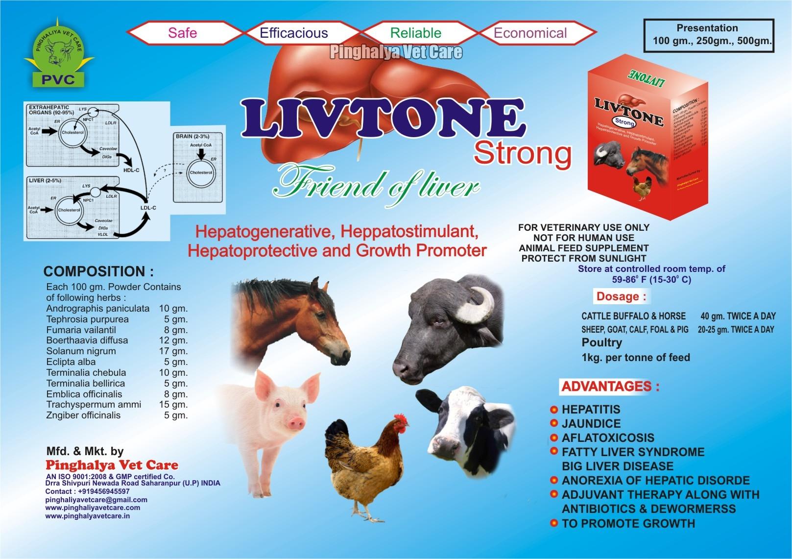 Livtone Strong Powder Feed Supplement