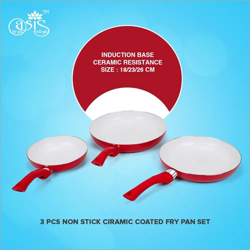Non Stick Ceramic Coated Fry Pan Set