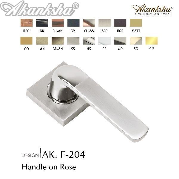 F-204 Brass Door Handle
