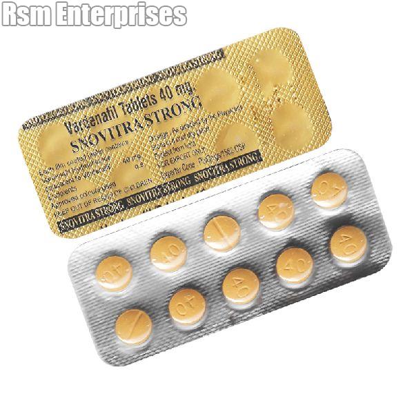Snovitra Strong Tablets (Vardenafil 40mg)