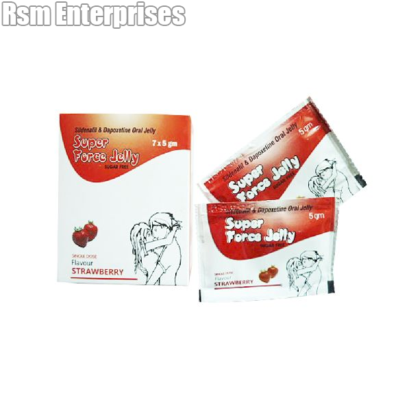 Super Force Jelly (Sildenafil 100mg & Dapoxetine 60mg)