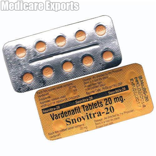 Snovitra 20 Mg Tablets