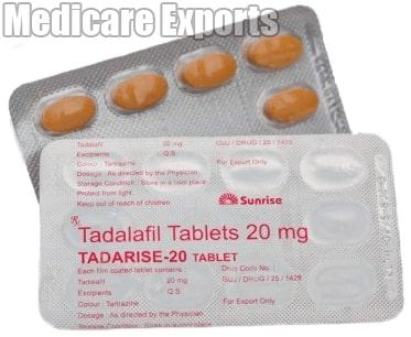 Tadarise 20 Mg Tablets