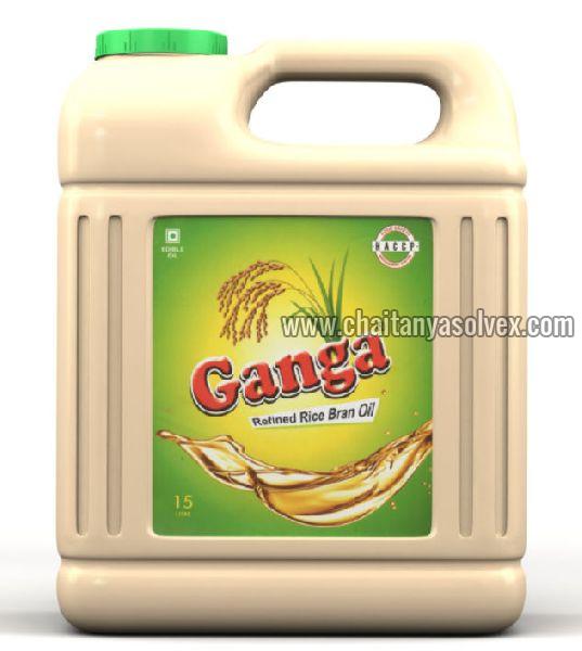 15 Ltr. Ganga Refined Rice Bran Oil