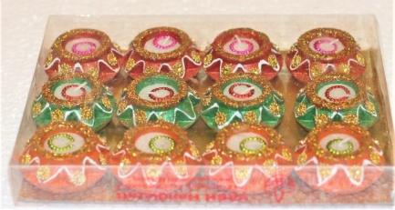 12 Piece Matki Diwali Diya