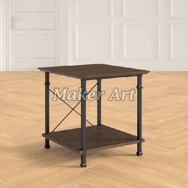 End Table with Open Storage