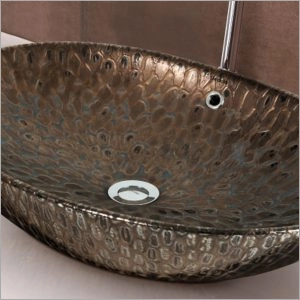 Copper Clad Bowl Wash Basin