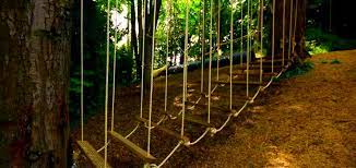 Low Rope Course Setup
