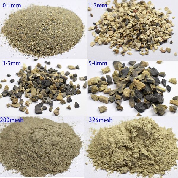 Aluminum calcined bauxite ore