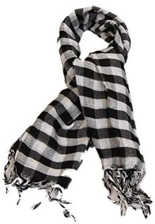 Checked Scarf