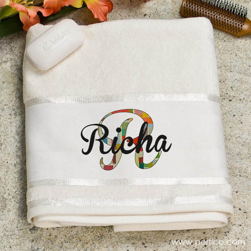 Trendy Personalized Towels