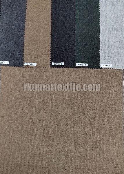 100 % WOOL FLANEL SUITING FABRIC