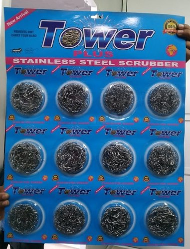 Tower Plus Stainless Steel Scrubber