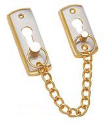 Pixo Heavy Brass Door Chains