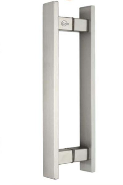 Stainless Steel Flat Pipe Glass Door Handles