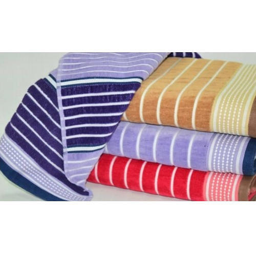 Striped Jacquard Towel