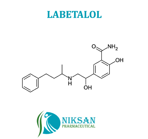 Structures of labetalol hydrochloride and its related impurity