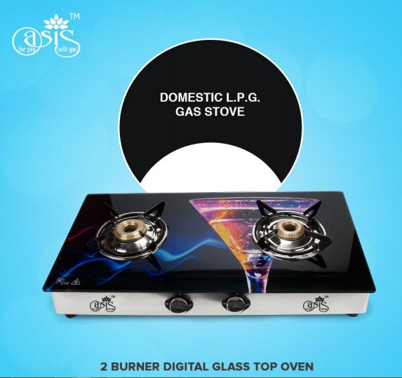Two Burner Gas Oven