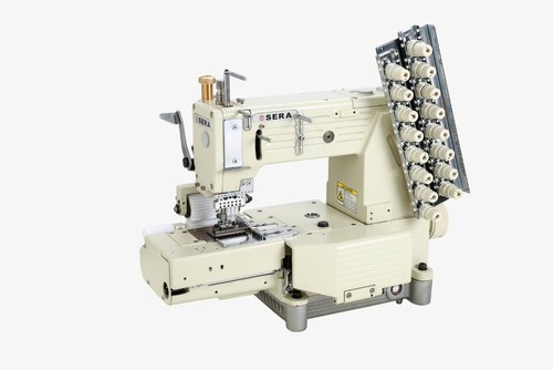 Cylinder Bed Elastic Attaching Sewing Machine