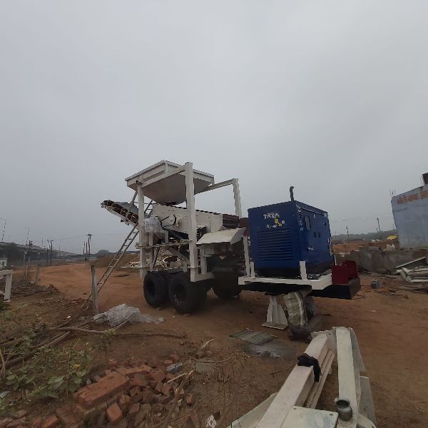 Automatic Sand Crusher Mobile Plant